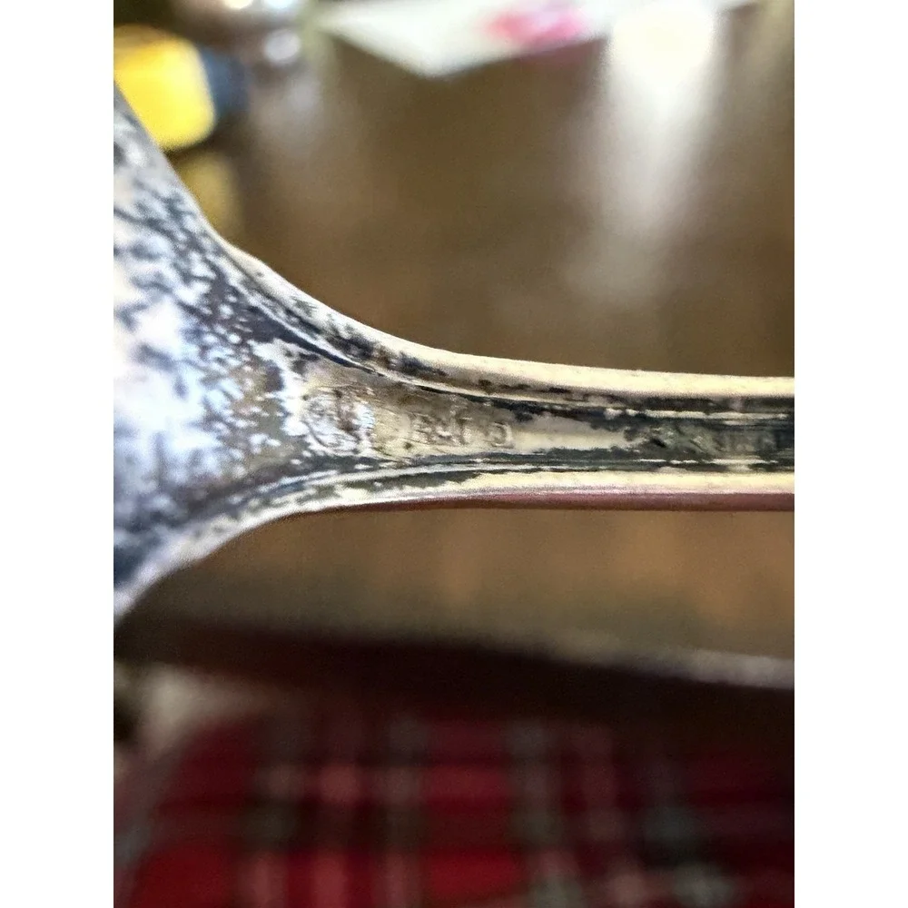 Antique Whiting Sterling Silver Louis XV Teaspoons Set of 6 No Monograms 4